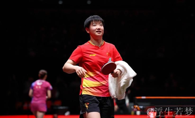 孙颖莎横扫4-0，蒯曼稳胜4-2，日本女乒全败，日媒评价满是无奈与绝望